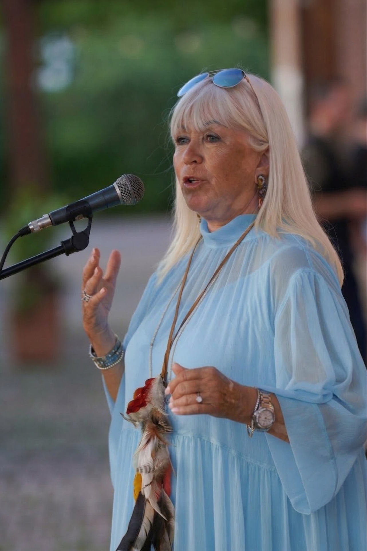 Wenche Cecilie Cleve ved Gardasjøen
